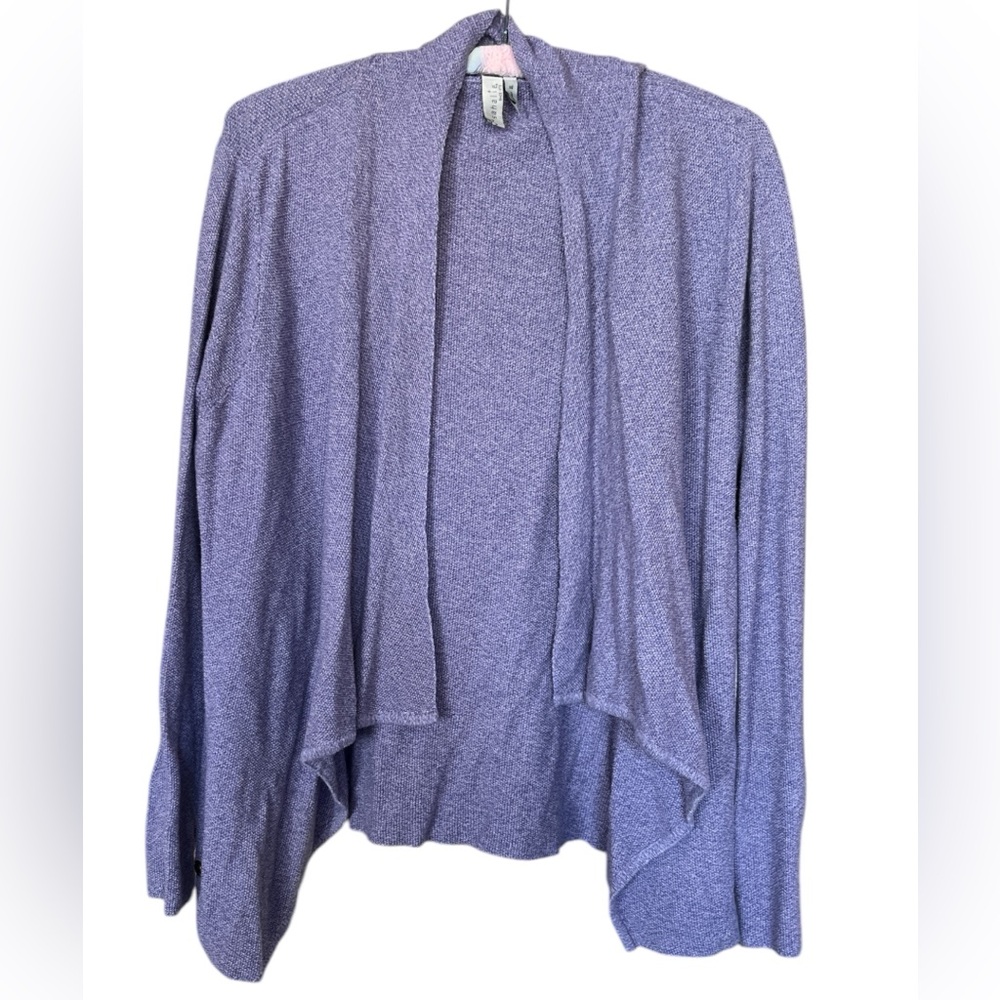 ❤️ Sahalie Women's Lavender Open Cardigan Size XL